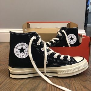 NIB high top black Chuck Taylor 70s M5/W7